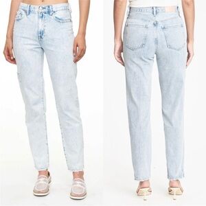 Pistola acid wash Light Blue Straight Leg Jeans
